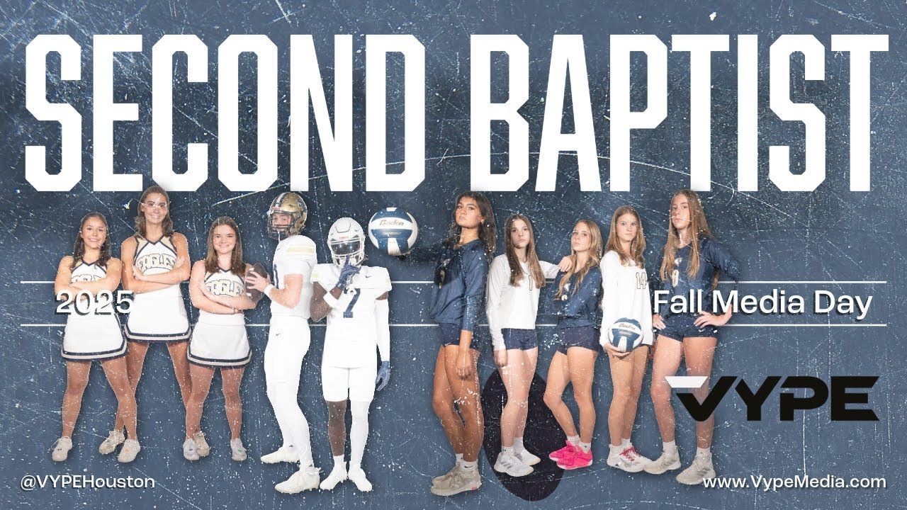 ROLL THE TAPE: Second Baptist School 2025 Fall Media Day Hype Video
