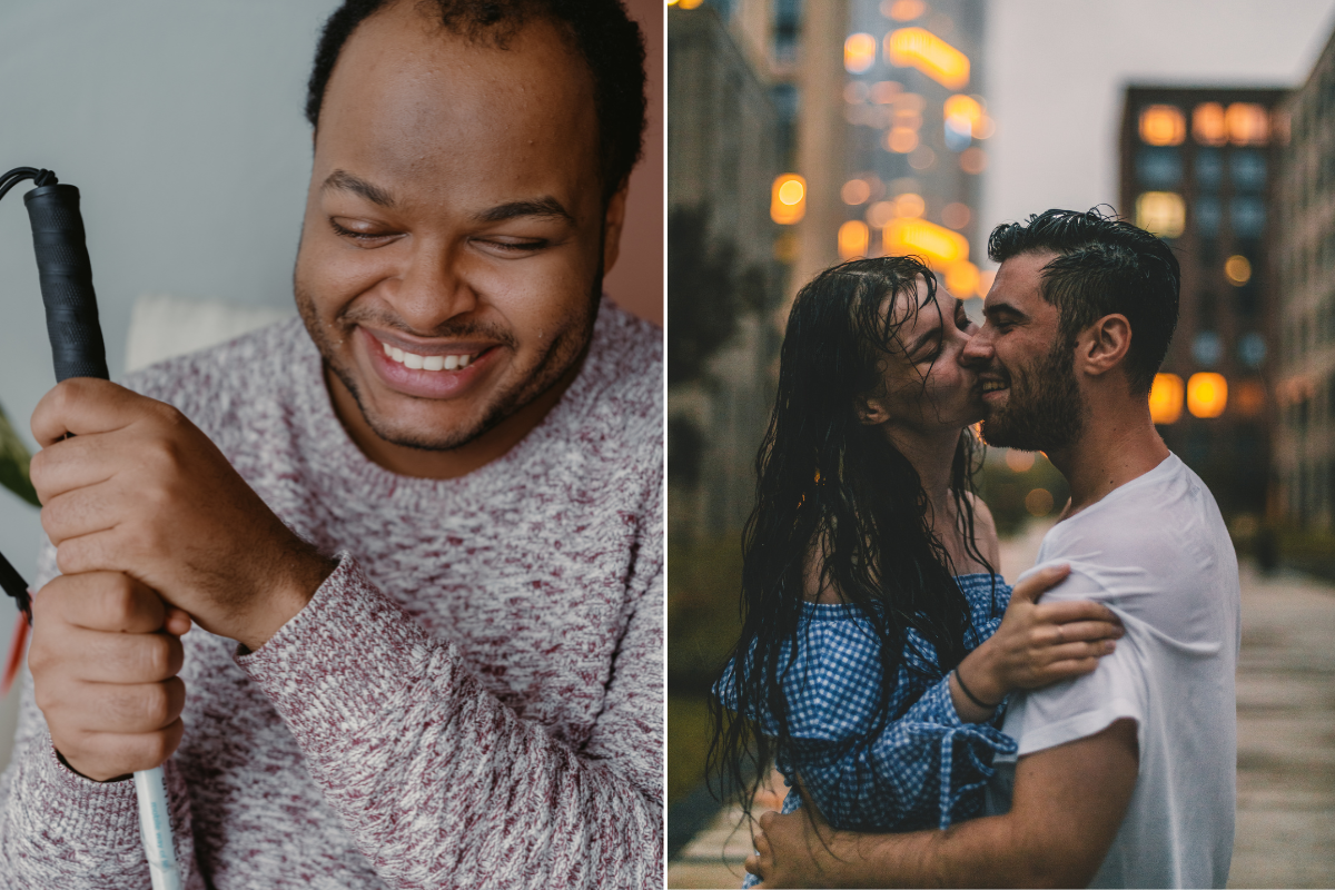 blind, visually impaired, sighted, love, dating, relationships, disabilities