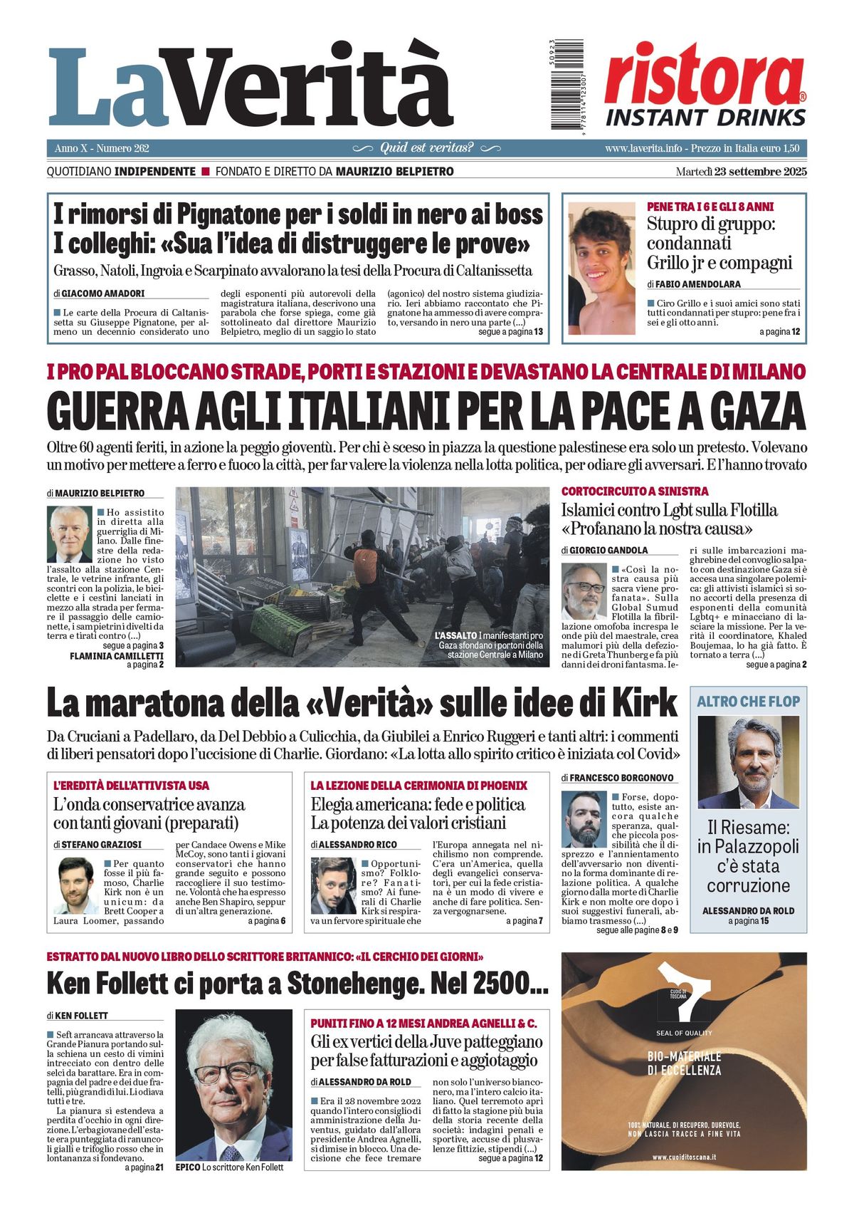 Oggi in edicola
