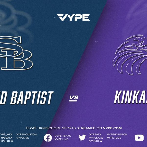 7PM - Football: Second Baptist vs. Kinkaid