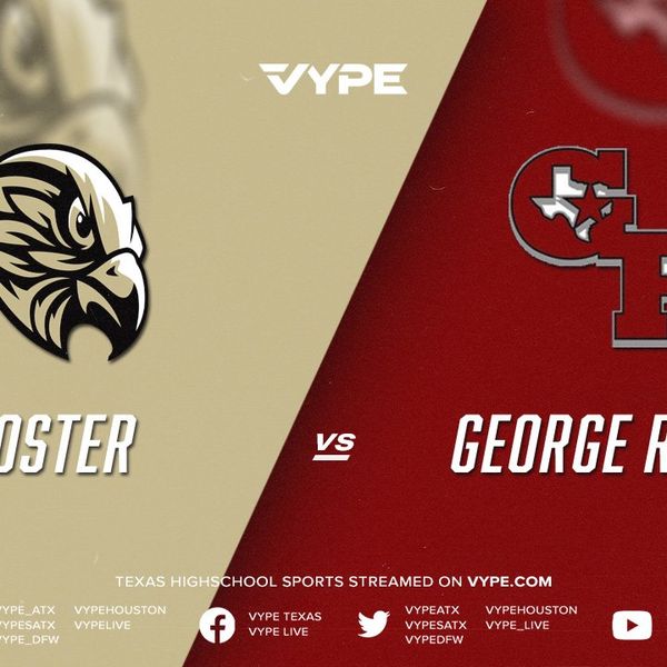 6:15PM - Volleyball: Foster vs. George Ranch