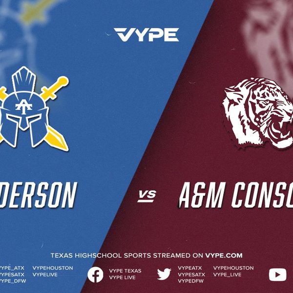 7:30PM - Football: Anderson vs A&M Consolidated
