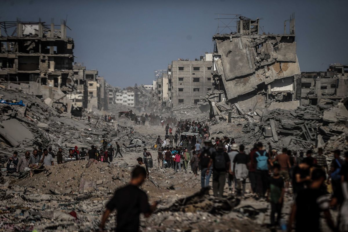 L’esercito di Netanyahu arretra, esuli verso casa