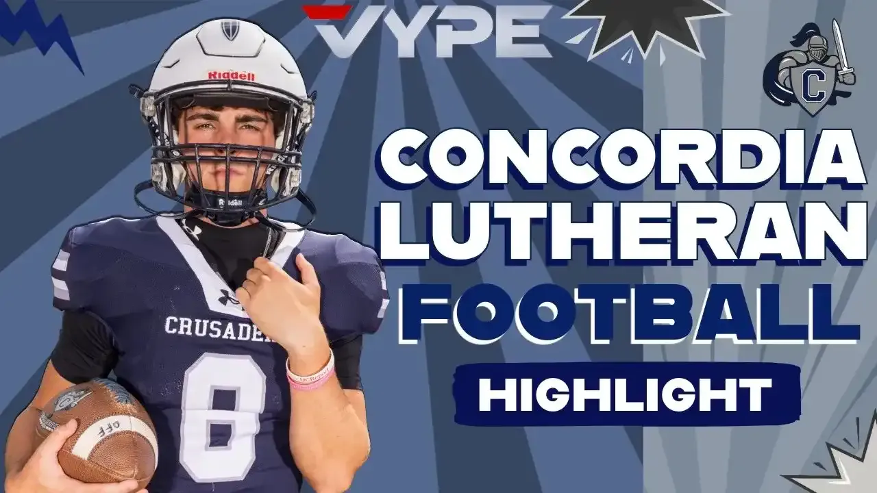 VYPE HIGHLIGHT: Concordia Lutheran Football Highlights