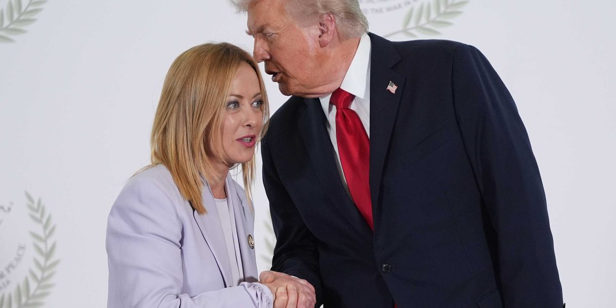 Meloni tra i big che ricostruiranno la Striscia Meloni tra i big che ricostruiranno la Striscia