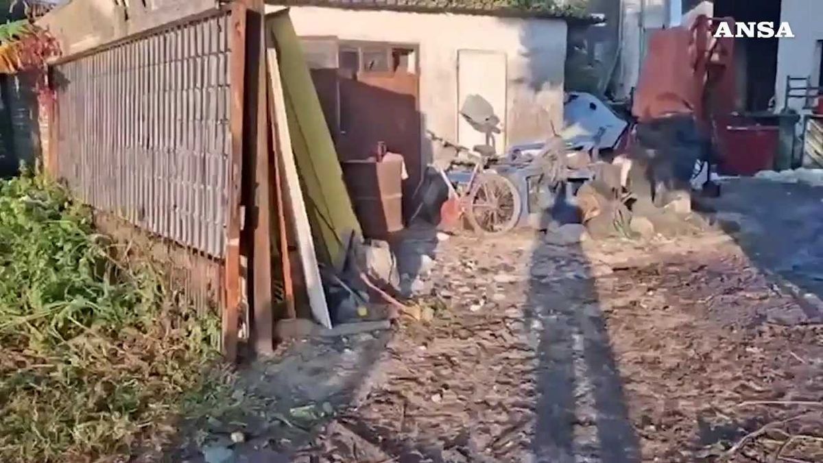 Il luogo dell'esplosione nel Veronese nelle immagini dei Carabinieri