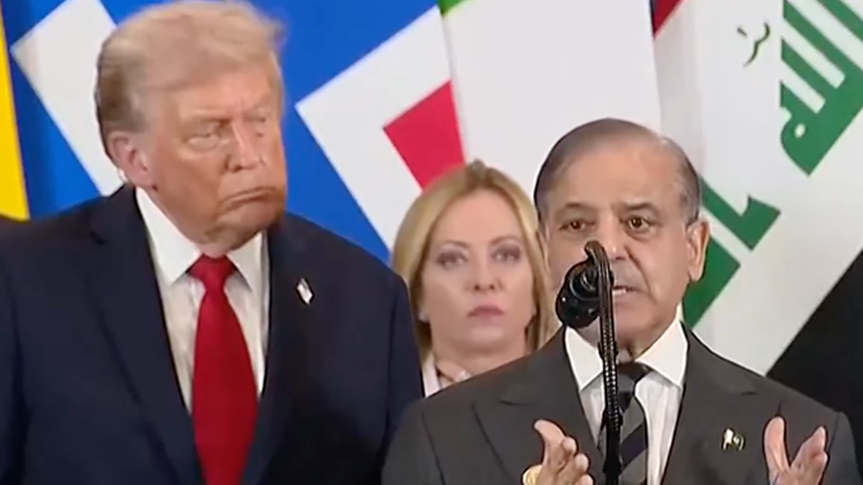 At 'Peace Summit,' Trump Flaunts Egomania And Whines Over Nobel Peace Prize