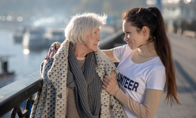 care, good heart, volunteer, homeless, giving back, green flags, red flags