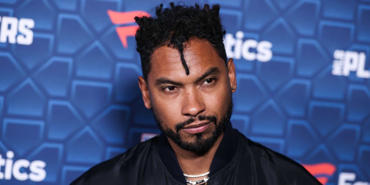 American singer Miguel arrives at The 'Players Party' 2022 Co-Hosted By Michael Rubin, MLBPA And Fanatics held at the City Market Social House on July 18, 2022 in Los Angeles, California, United States.