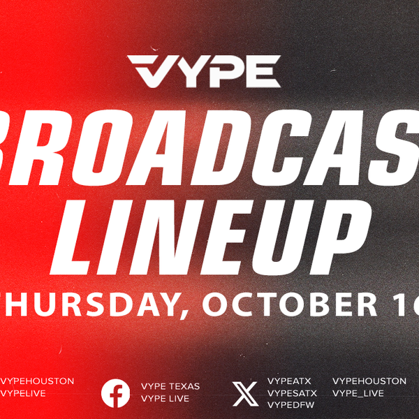 VYPE Live Lineup - Thursday 10/16/25