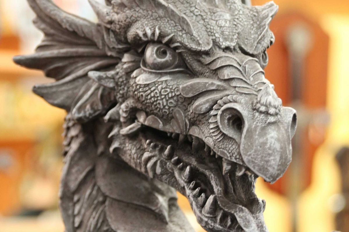 dragon, demon face syndrome, brain, neurological conditions, distortions
