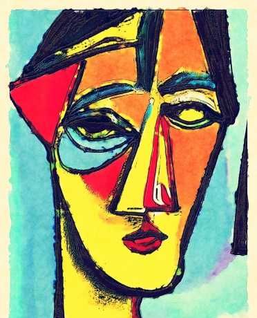 distorted face, picasso, demon face syndrome, alice in wonderland syndrome