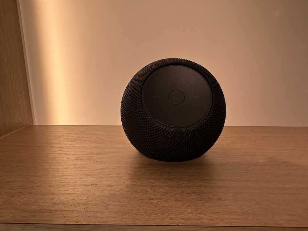 Photo of Amazon Echo Studio smart speaker.