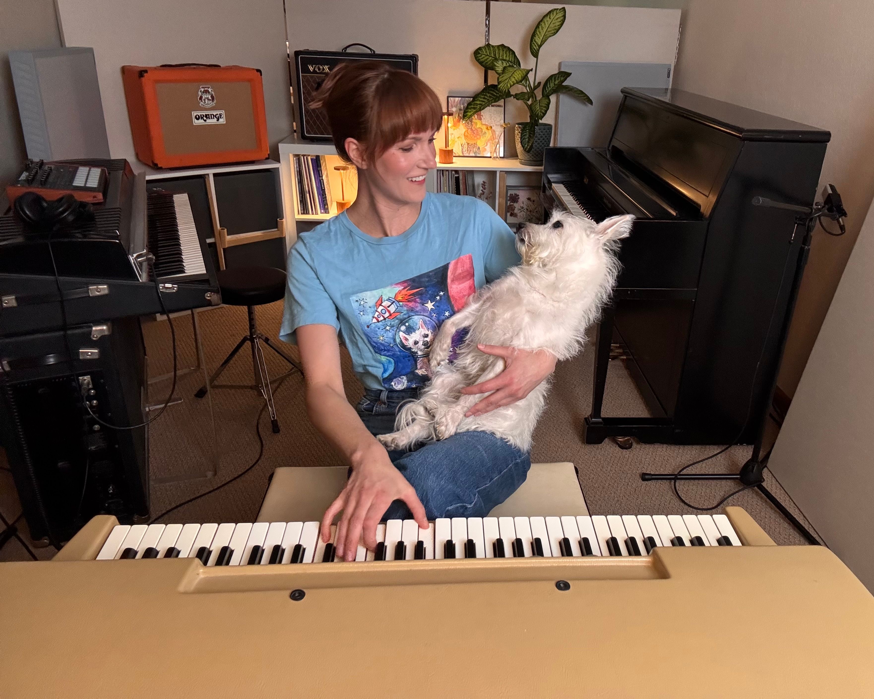 Kara Baldus-Mehrmann, Bradford, dogs, music, jazz