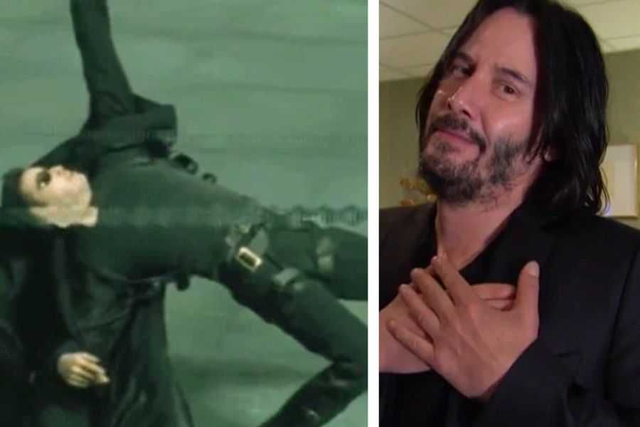 keanu reeve, keke palmer, seth rogan, aziz ansari, good fortunes, the matrix, bullet time, sci fi, movies, pop culture