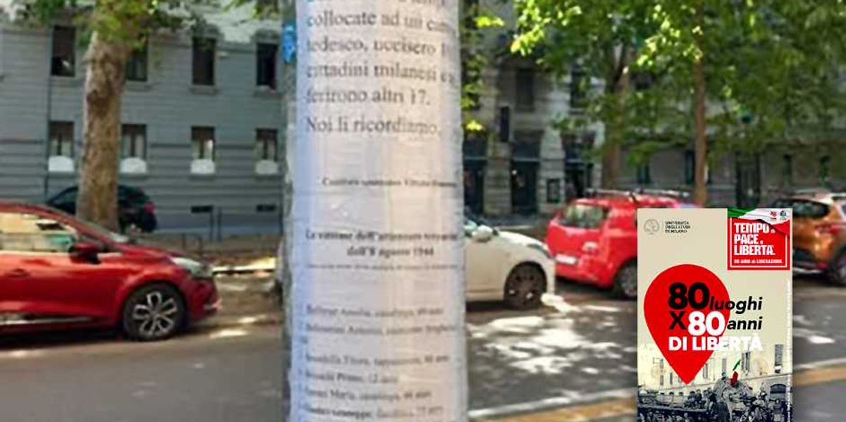 dai luoghi della liberazione spariscono i dieci morti trucidati dalla resistenza