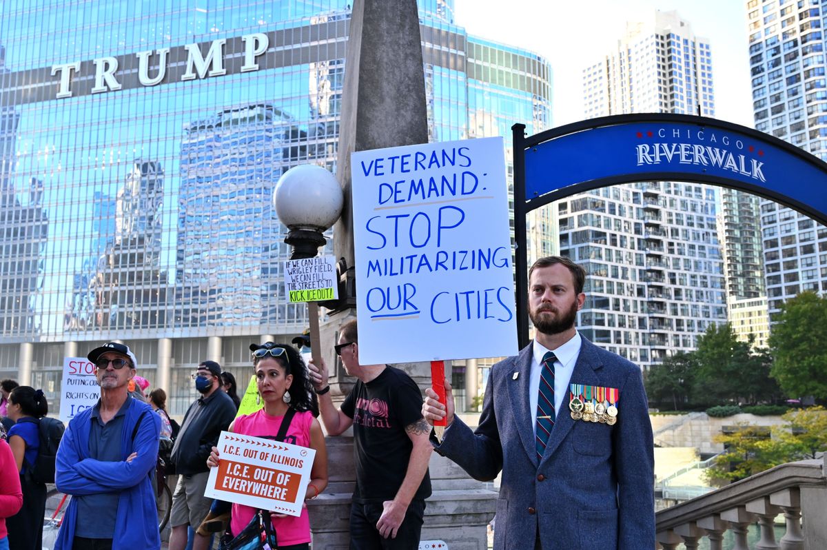 As Suit Filed Over Memphis, Trump Takes Chicago National Guard Fight to ...