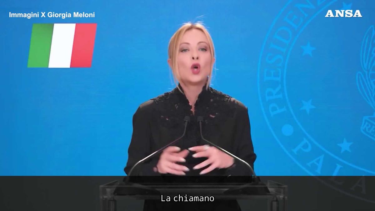 Meloni: «La cultura woke cerca di dividere Italia e Usa»