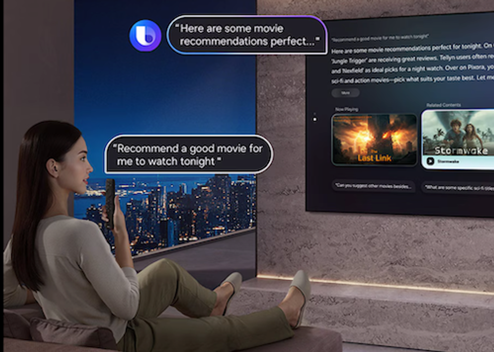 See how Bixby controls Samsung TV