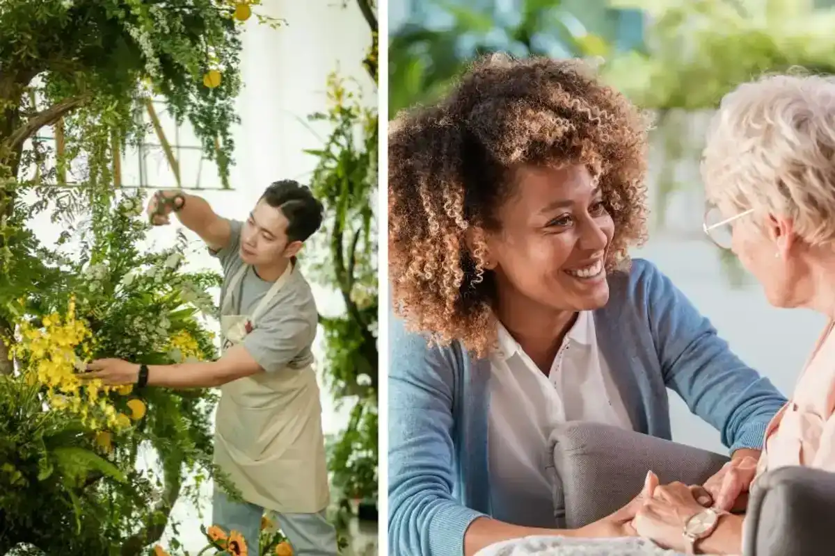 side jobs, jobs, extra cash, plants, elder care
