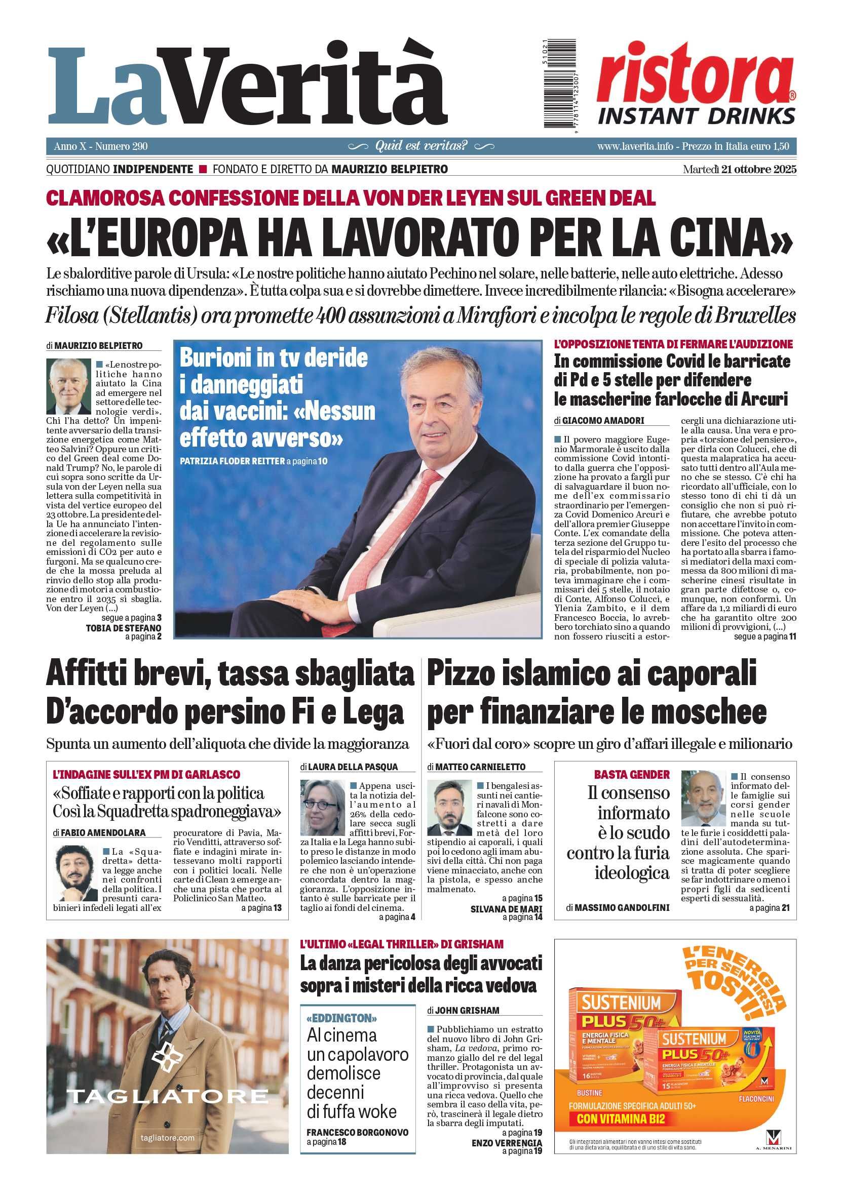 Oggi in edicola