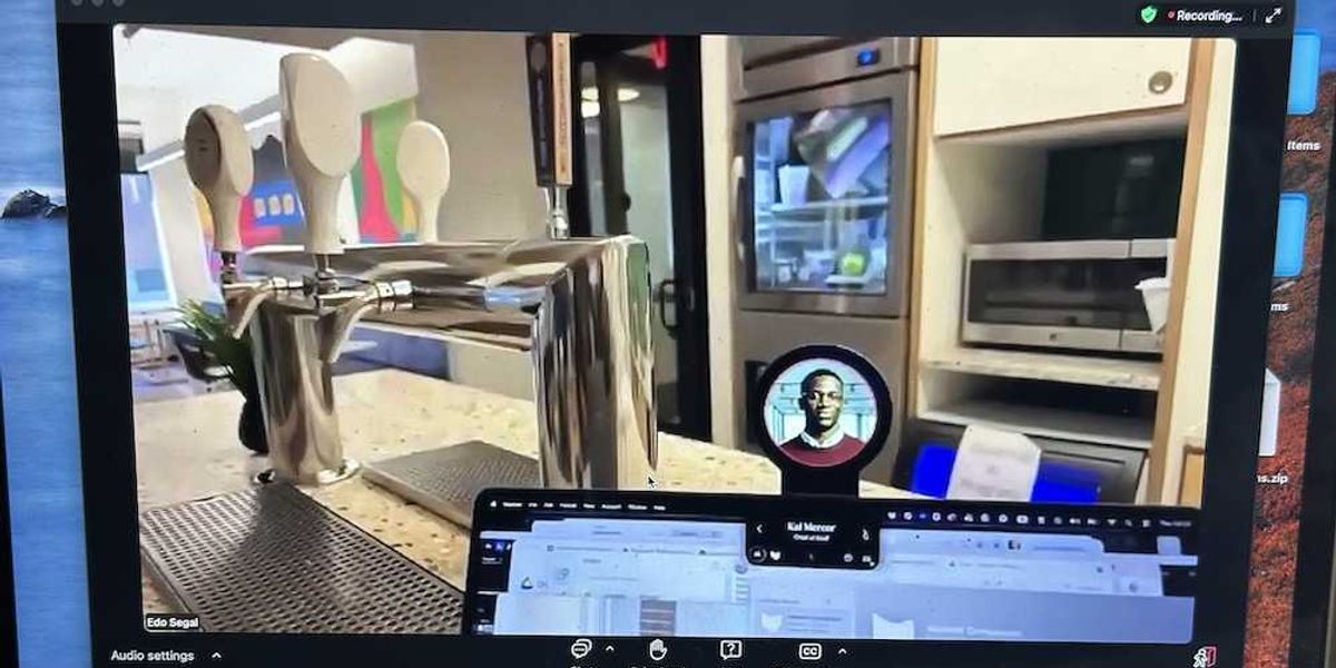 Photo of Napster View on a MacBook Pro Screen