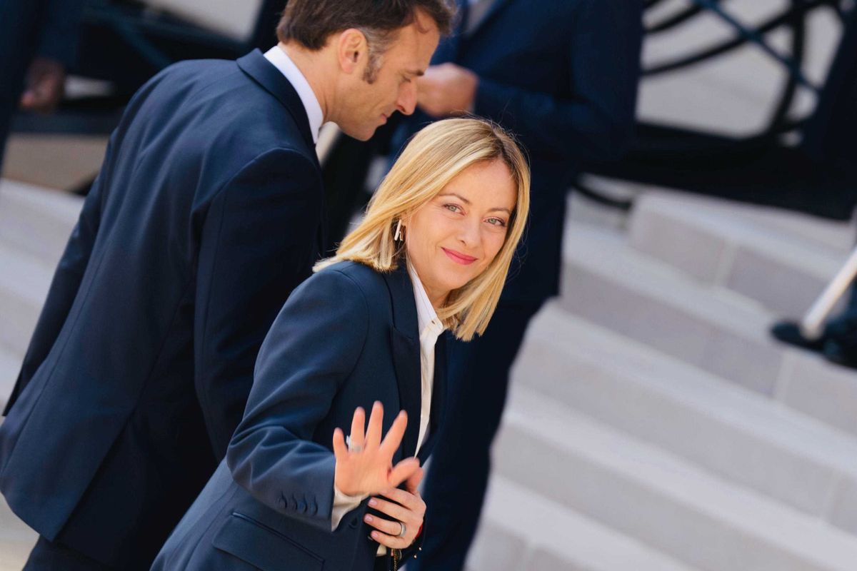 Meloni più forte con Macron e Merz in tilt