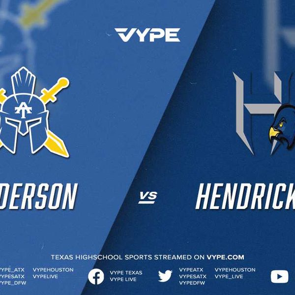7:30PM - Football: Anderson vs. Hendrickson