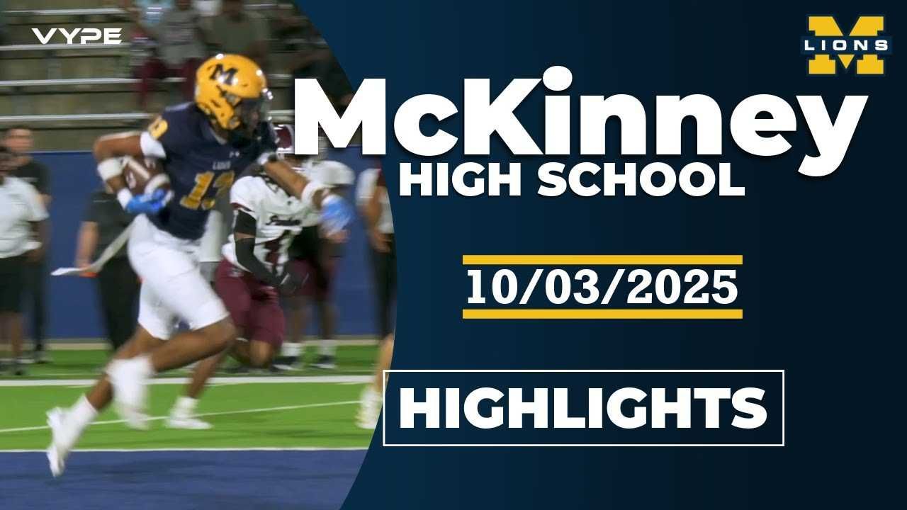 VYPE Highlight | McKinney Lions vs Princeton Panthers Football