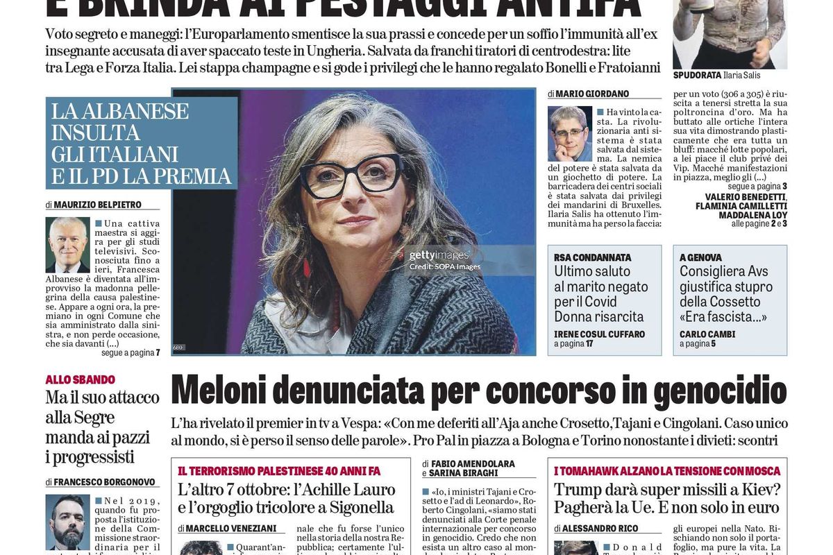 Oggi in edicola