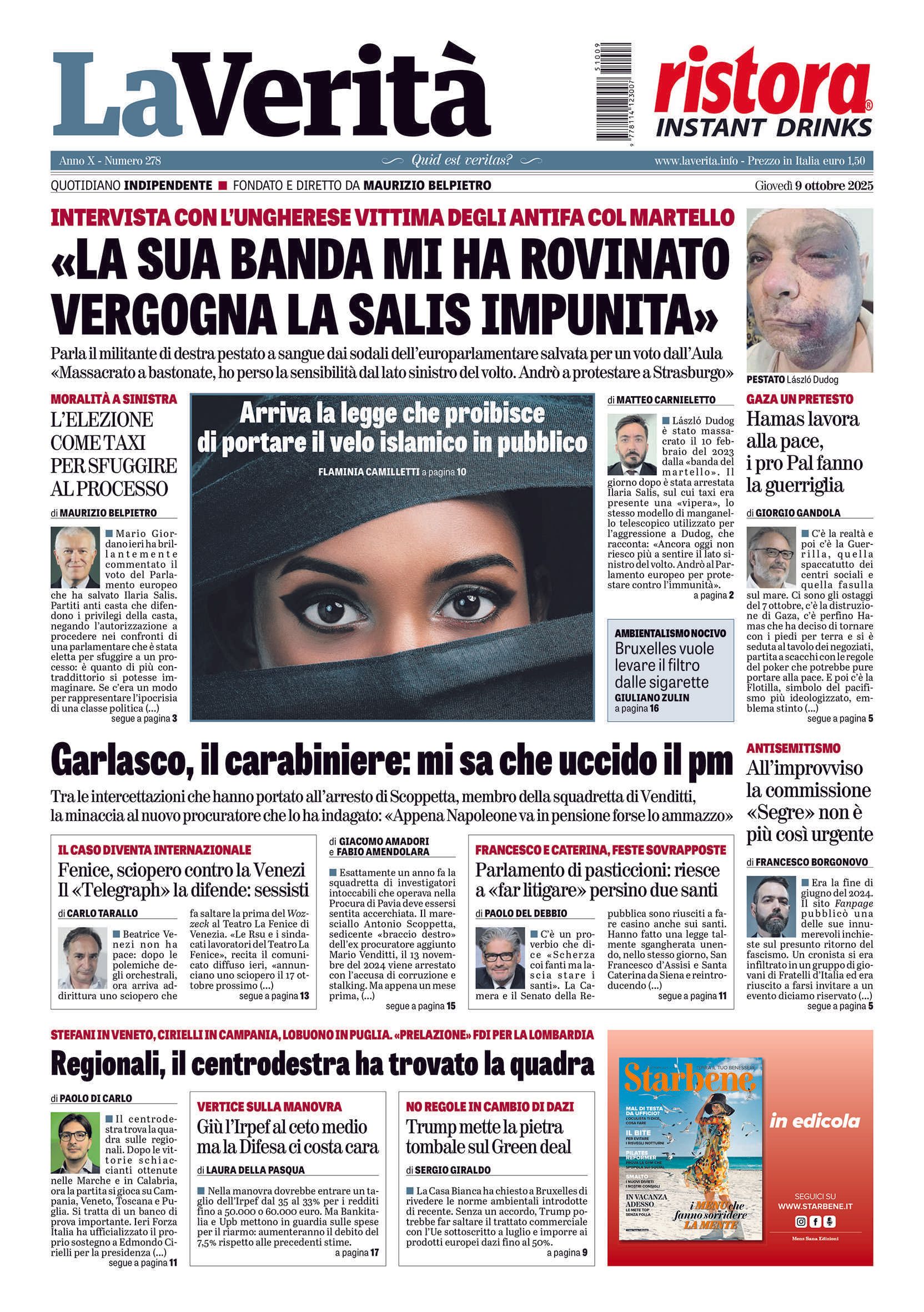 Oggi in edicola