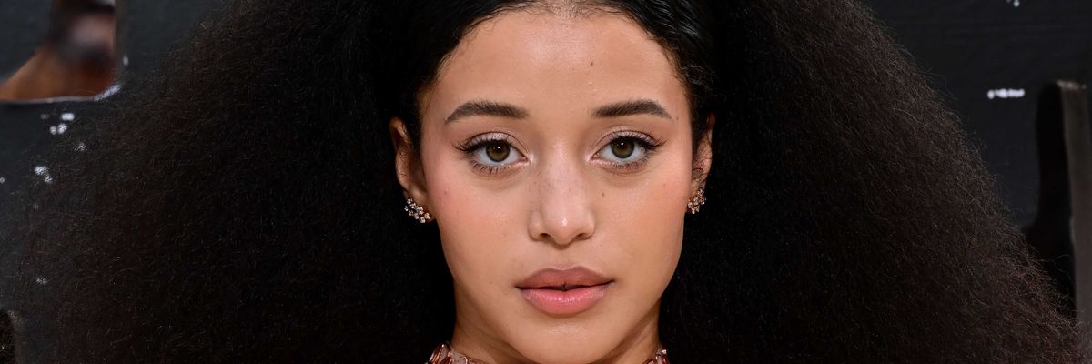 Chase Infiniti at the 'One Battle After Another' film premiere