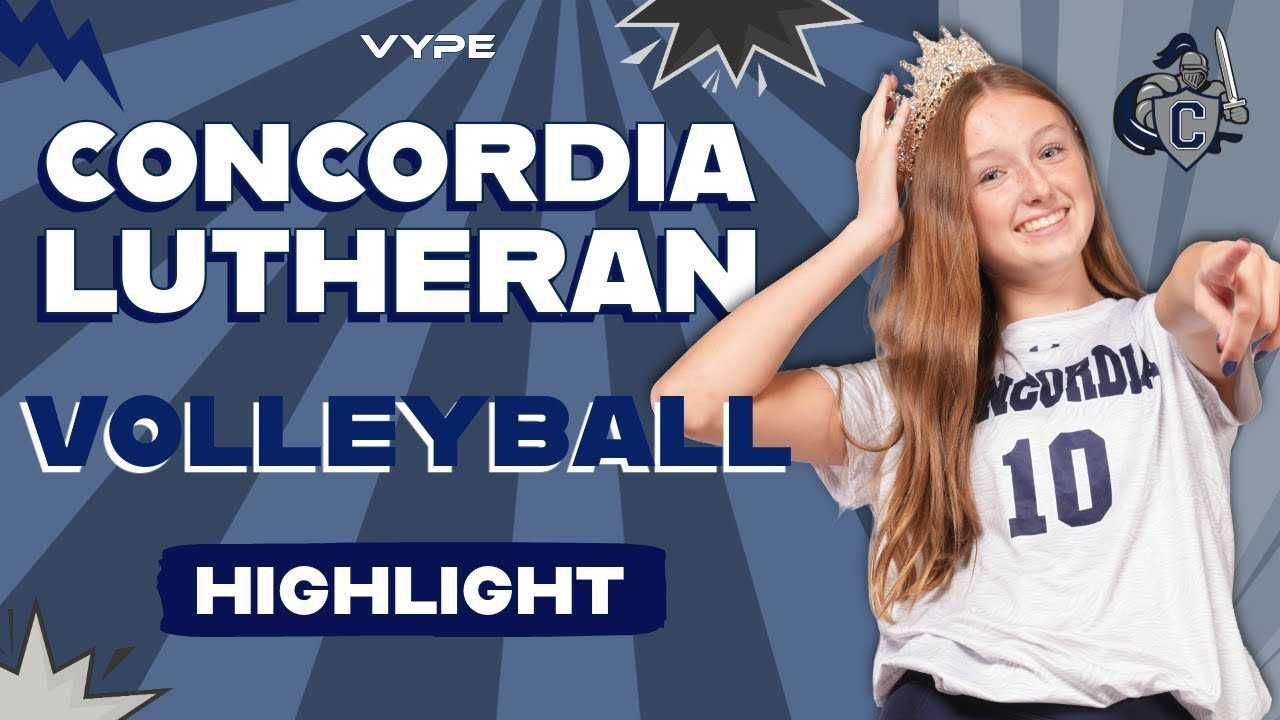 VYPE Highlight | Concordia Lutheran Crusaders vs St. Agnes Tigers Volleyball