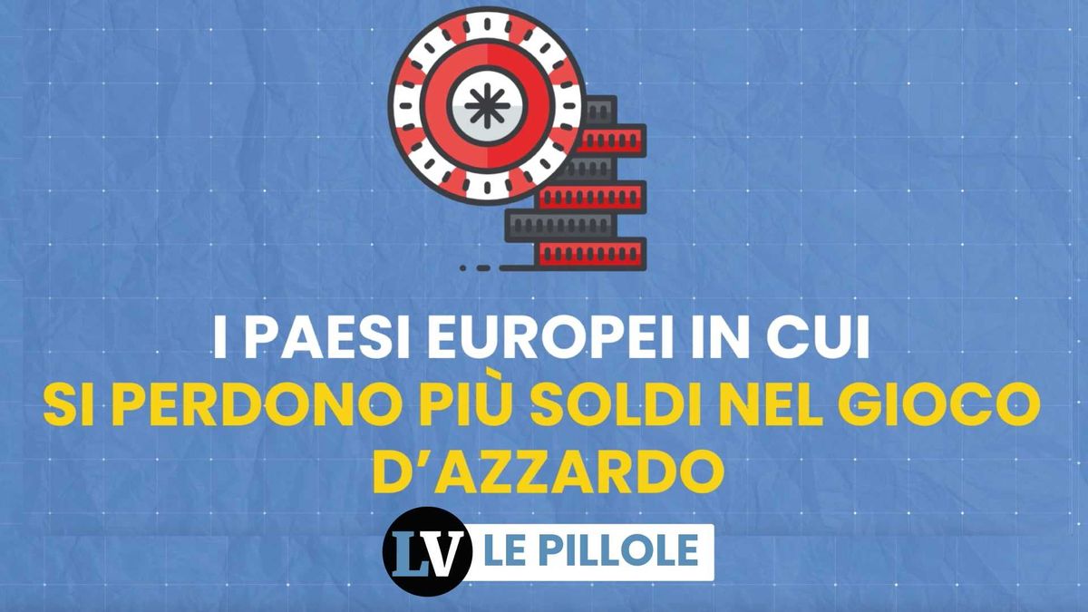 I Paesi europei in cui si perdono più soldi nel gioco d'azzardo