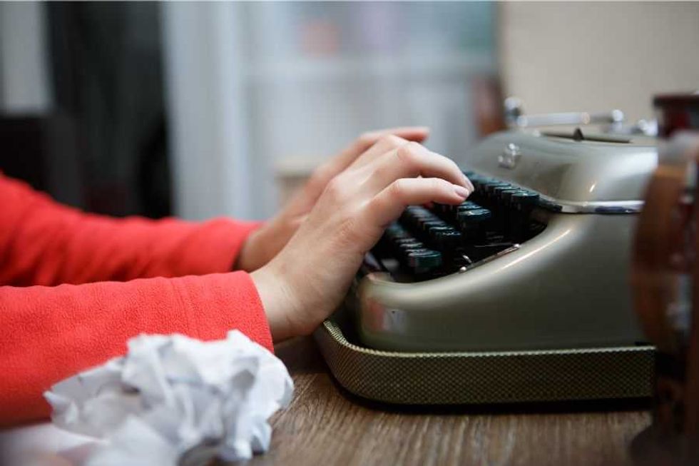 typewriter, writing, malicious compliance, petty, humor