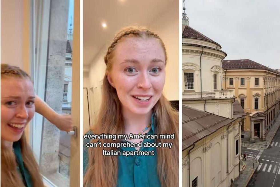 American shares the most baffling things she's found in her Italian apartment