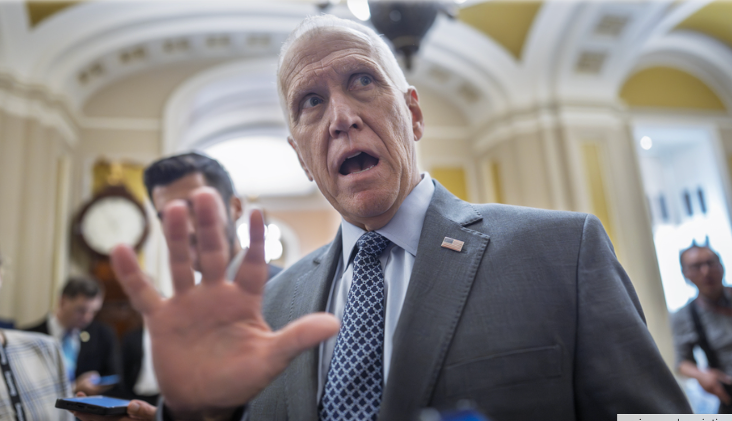 GOP Senators Stammer And Cower Over Trump's $230 Million Taxpayer Shakedown