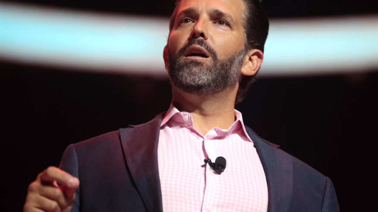 'No Violence From Right' Says Don Jr. As J6 Rioter Busted For Threatening To Kill Jeffries