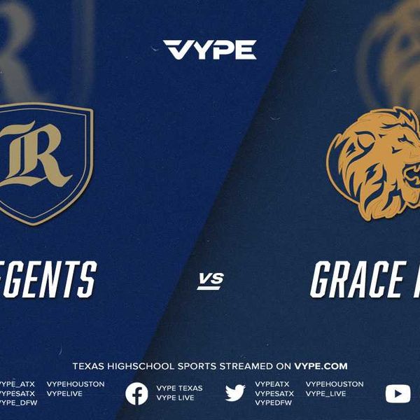 1PM - Football: Regents vs. Grace Prep