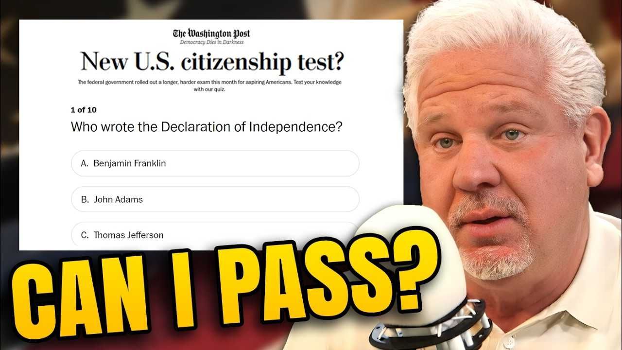 I took the NEW American citizenship test. Was it as HARD as they say?