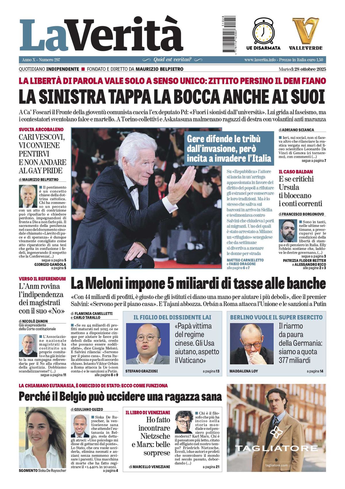 Oggi in edicola