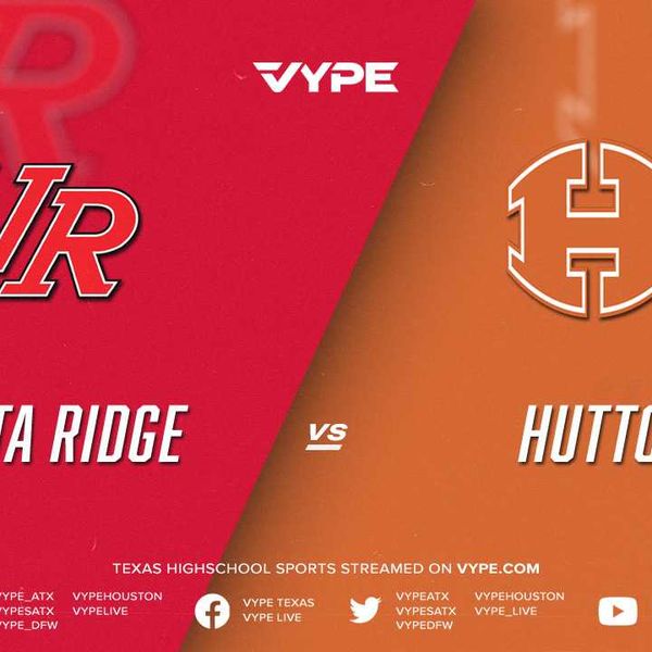7PM - Football: Vista Ridge vs. Hutto