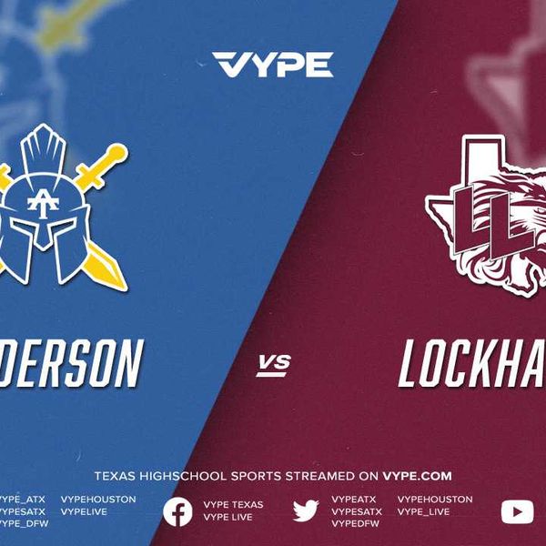 7:30PM - Football: Anderson vs. Lockhart