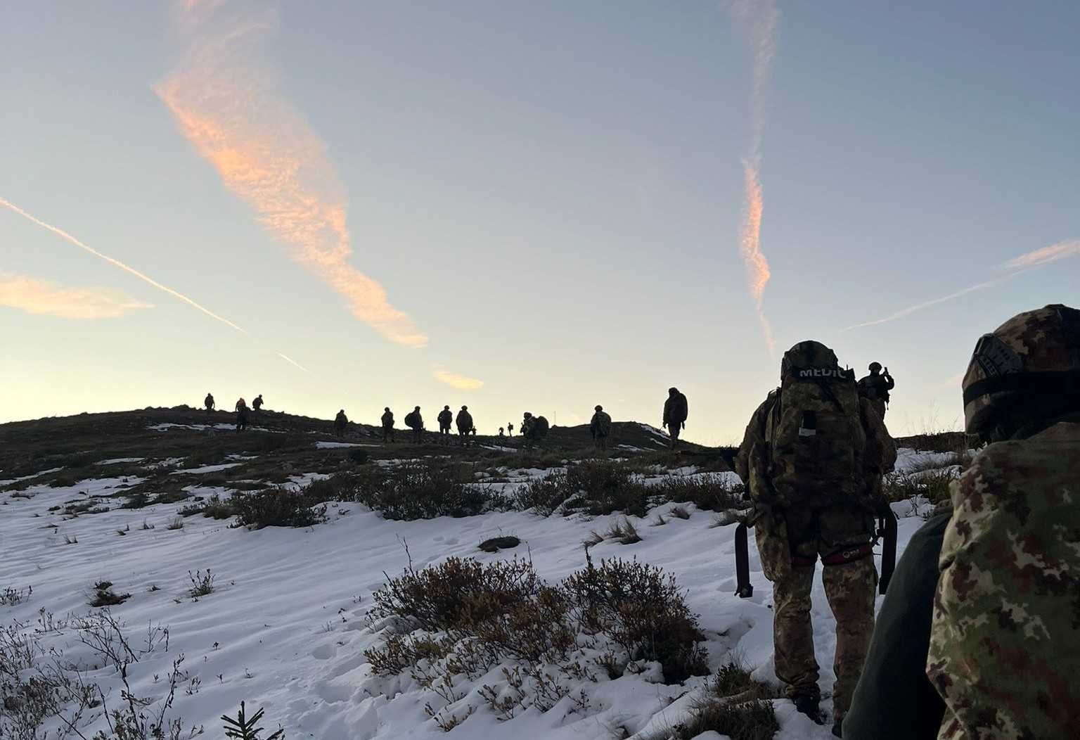 Gli Alpini della Julia sulle cime della Slovenia