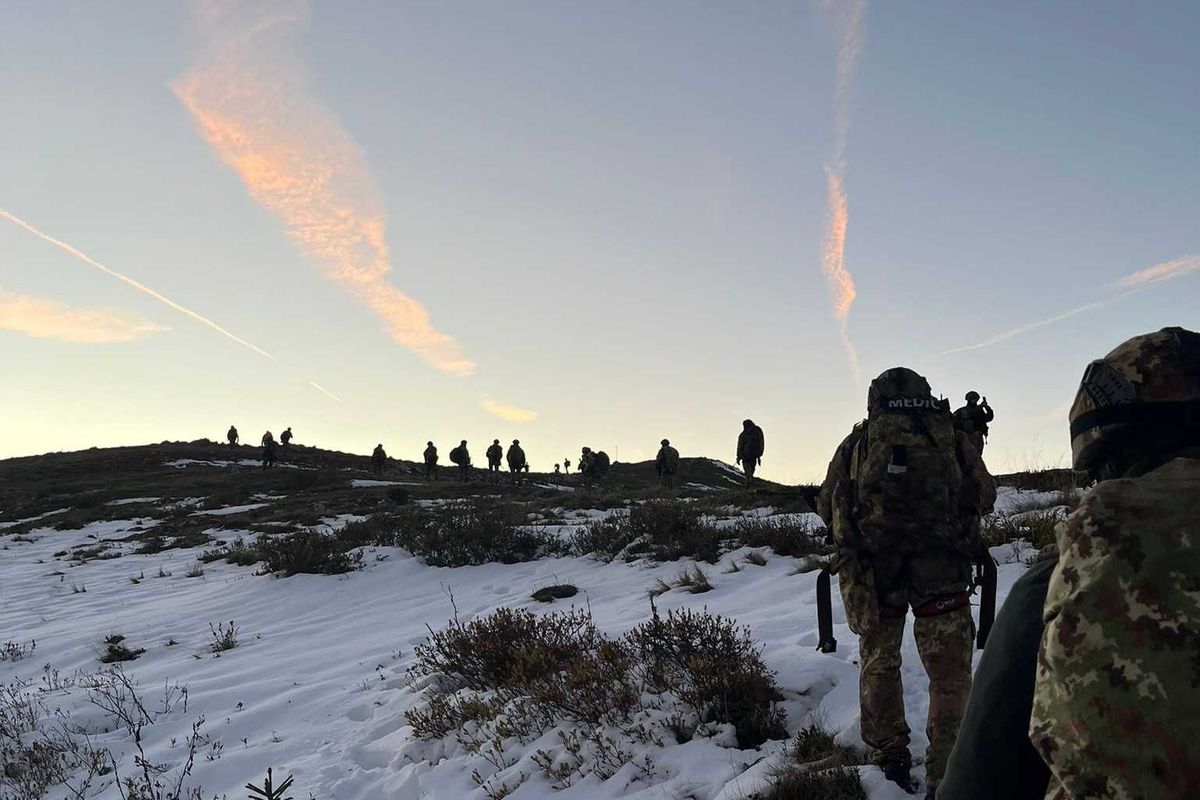 Gli Alpini della Julia sulle cime della Slovenia