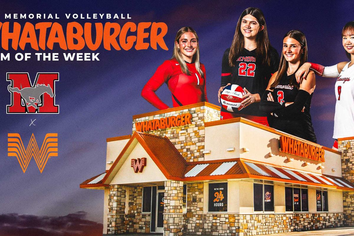 Whataburger Team of the Week: Memorial VB claims undefeated district title ahead of ensuing playoffs