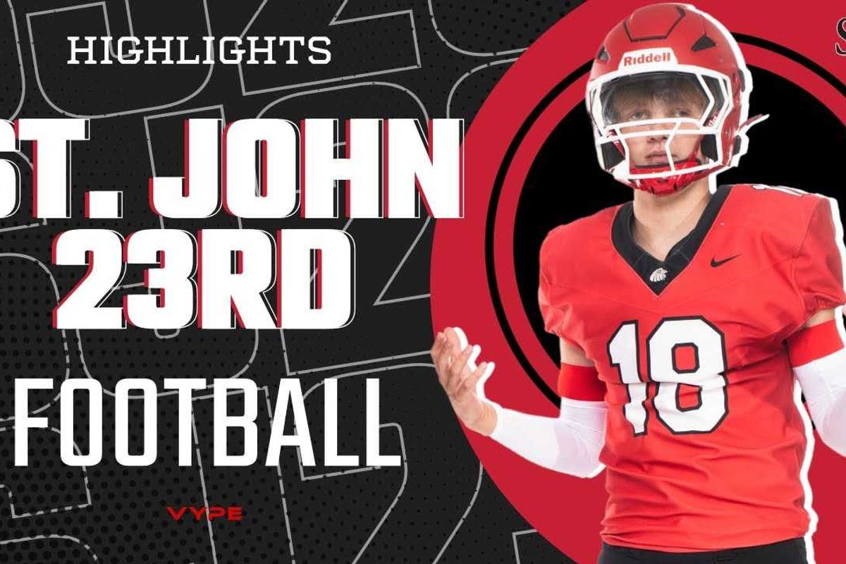 VYPE Highlight | St. John XXIII Lions vs St. Francis Episcopal Wolves Football