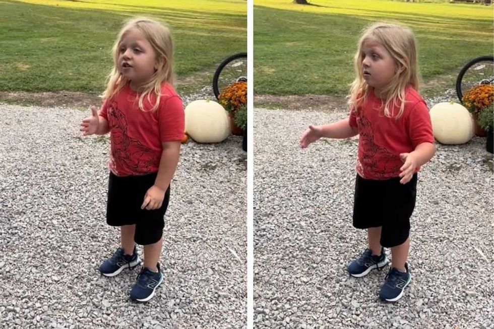 This 4-year-old’s hilarious reaction coming home from school is all of us