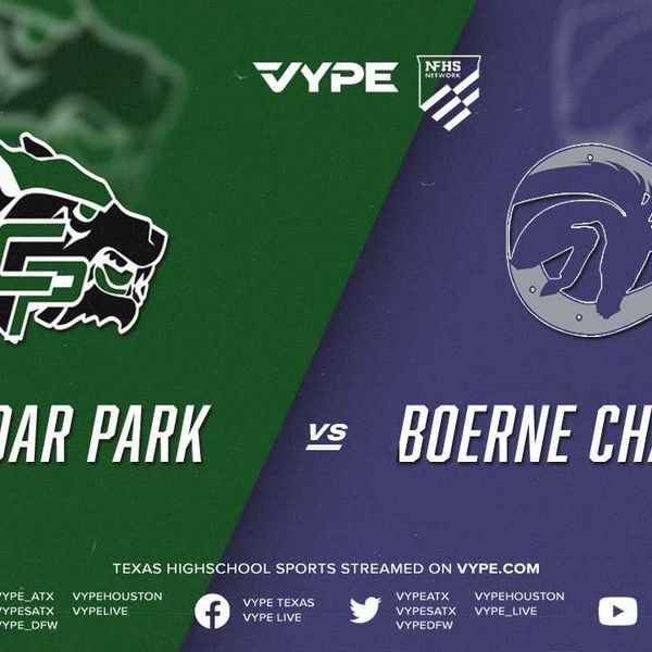 6:30PM | NFHS - 5A-I Volleyball Bi-district: Cedar Park vs. Boerne Champion