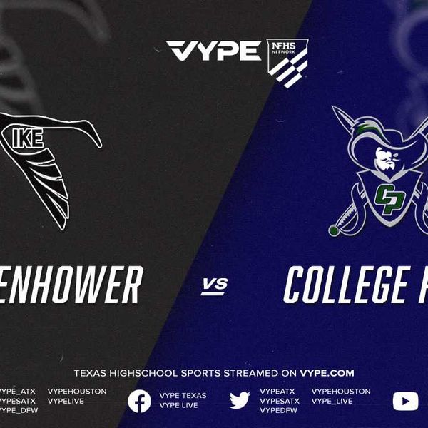 6:30PM | NFHS – 6A-1 Volleyball Bi-district: Eisenhower vs. College Park